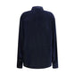 Giorgio Armani Blue Silk Dress Shirt