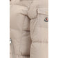 Moncler Beige Goose Down Shell Jacket
