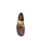 Prada Brown Calf Leather Bos Taurus Slip-On Loafers