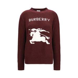 Burberry Bordeaux Wool Oves Aries Sweatshirt