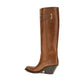 Chloé Brown Calf Leather Bos Taurus Over The Knee