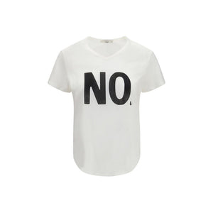 Fendi White Cotton T-Shirt