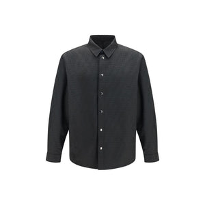 Fendi Black Polyester Pattern Shirt