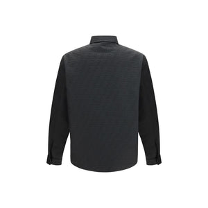 Fendi Black Polyester Pattern Shirt