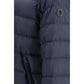 Moncler Blue Goose Down Full-Length Jacket