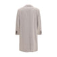 Brunello Cucinelli Beige Wool Oves Aries Coat