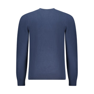 Hugo Boss Blue Cotton Sweatshirt