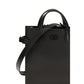 Valentino Garavani Black Calf Leather Bos Taurus Shoulder Bag