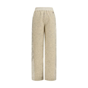 Moncler Beige Polyester Joggers (Workout Pants)