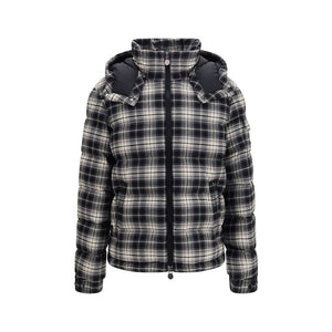 Moncler Black Cotton Full-Length Jacket