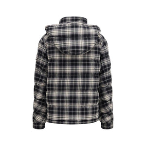 Moncler Black Cotton Full-Length Jacket
