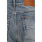 Amiri Blue Cotton Straight-Leg Jeans
