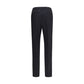 Versace Black Wool Oves Aries Dress Pants