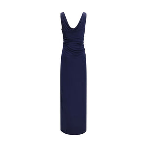 Versace Blue Viscose Casual Dress