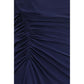 Versace Blue Viscose Casual Dress