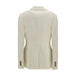 Versace Beige Wool Oves Aries Blazer