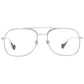 Moncler Silver Metal Sunglasses