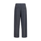 Brunello Cucinelli Gray Wool Oves Aries Dress Pants