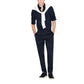 Armani Exchange Blue Cotton Dress Shirt
