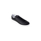Armani Exchange Black Leather Low Top Sneakers