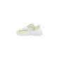 Armani Exchange White Polyester Chunky Sneakers