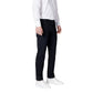 Armani Exchange Black Cotton Casual Pants