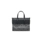 Armani Exchange Black Cotton Handbag
