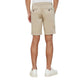 Armani Exchange Beige Cotton Bermuda Shorts