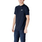 EA7 Emporio Armani Blue Cotton Sportswear