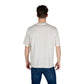 Armani Exchange Cream Cotton T-Shirt