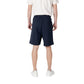 EA7 Emporio Armani Blue Cotton Bermuda Shorts