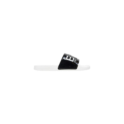 EA7 Emporio Armani Black And White Pvc Slippers