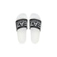 EA7 Emporio Armani Black And White Pvc Slippers