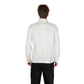 Armani Exchange Cream Cotton Long Sleeve T-Shirt