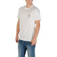 Armani Exchange Cream Cotton T-Shirt