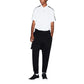 Armani Exchange Black Cotton Joggers (Workout Pants)