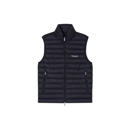 Armani Exchange Black Polyamide Sleeveless Jacket