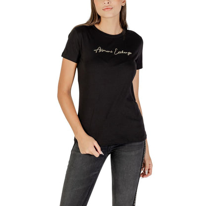 Armani Exchange Bicolor Cotton T-Shirt