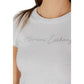 Armani Exchange White Cotton T-Shirt
