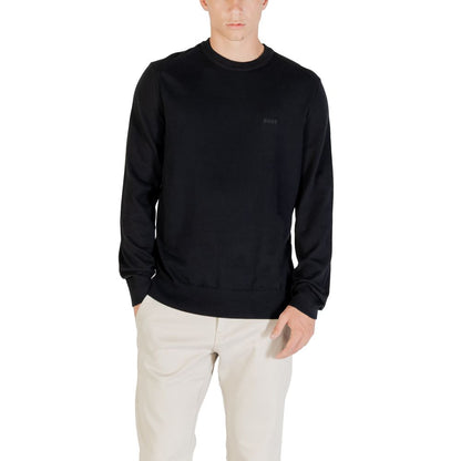 Hugo Boss Black Cotton Sweatshirt