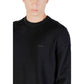 Hugo Boss Black Cotton Sweatshirt