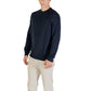 Hugo Boss Blue Cotton Sweatshirt