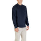 Hugo Boss Blue Cotton Sweatshirt