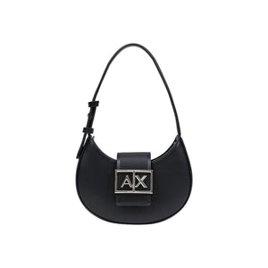Armani Exchange Black Polyester Handbag