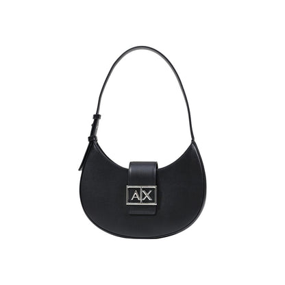 Armani Exchange Black Polyester Handbag
