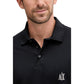 Armani Exchange Blue Cotton Polo Shirt