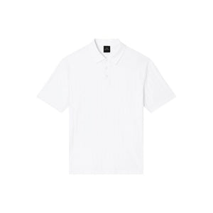 Armani Exchange White Cotton Polo Shirt
