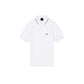 Armani Exchange White Cotton Polo Shirt