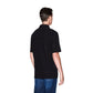 Armani Exchange Black Cotton Polo Shirt