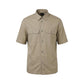 Armani Exchange Beige Cotton Shortsleeve Shirt